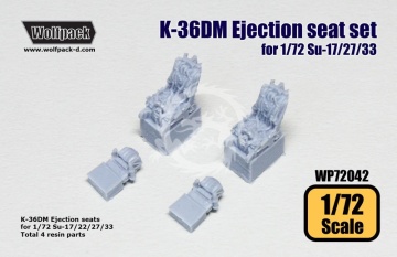 K-36DM Ejection Seat Set for Su-17/22/27/33 -  Wolfpack WP72042 skala 1/72