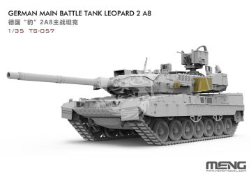 German Main Battle Tank Leopard 2A8 - MENG-Model TS-057 skala 1/35