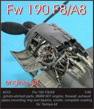  Fw-190A8 silnik (BMW 801) TAM - CMK K4033 skala 1/48