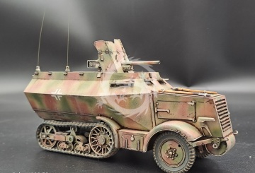 Schuztenpanzerwagen U304(f) mit 3,7 cm PaK 36 - KM Model KM-35006 Wydruk 3D skala 1/35 