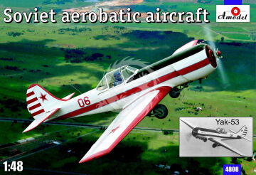  Yak-53 Soviet aerobatic aircraft - Amodel AMO4808 skala 1/48