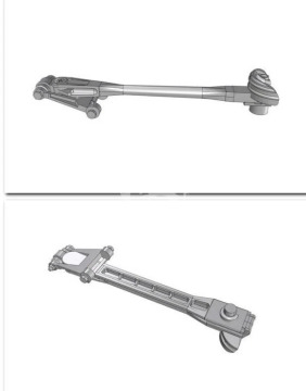  F-8 Crusader Arresting hook (early + late) Aircraft accessories - CAT4-R320091/32
