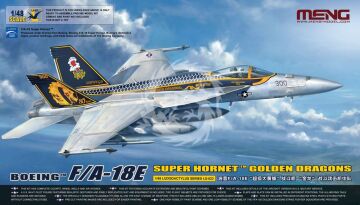 PRZEDSPRZEDAZ - Boeing F/A-18E Super Hornet Golden Dragons - MENG-Model LS-023 skala 1/48