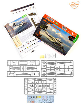 OV-1B Mohawk With SLAR unit - Clear Prop CP144009 skala 1/144