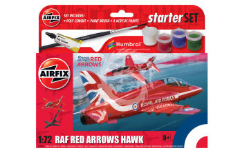RAF Red Arrows Hawk Airfix A55002 skala 1/72