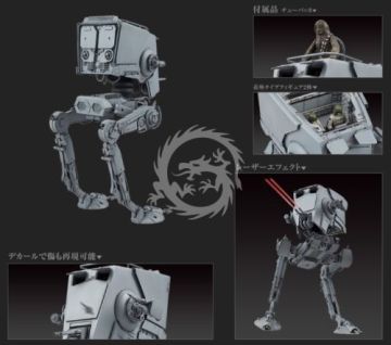 AT-ST Bandai skala 1/48 Star Wars