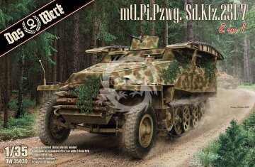 Mtl. Pi. Pzwg. Sd.Kfz. 251/7 Ausf. D (2 in 1) Das Werk DW35030 skala 1/35