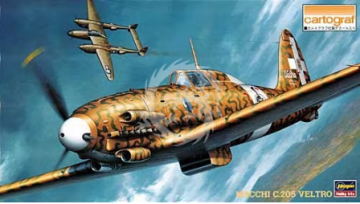 Macchi C.205 Veltro Hasegawa 09133 skala 1/48