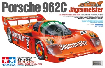PRZEDSPRZEDAŻ - Porsche 962C Jägermeister - Tamiya 24372 skala 1/24