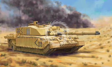 PRZEDSPRZEDAZ -  British Challenger II (OP.Telic) Iraq 2003 - Hobby Boss 84853 skala 1/48