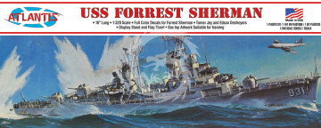 USS Forrest Sherman Destroyer - Atlantis 352 skala 1/320