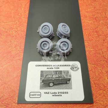 VAZ Lada 2102/03  wheels - Start 43 - ST-02 skala 1/24