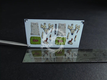 NA ZAMÓWIENIE - Luftwaffe WWII Aircrew Parachutes - Metallic Details MDP32026 skala 1/32