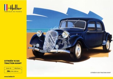 PROMOCJA - NA ZAMÓWIENIE - Citroen 15 SIX Traction Avant Heller 80799 skala 1/8 