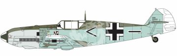 Messerschmitt Bf109E-3/E-4 Airfix A05120B skala 1/48