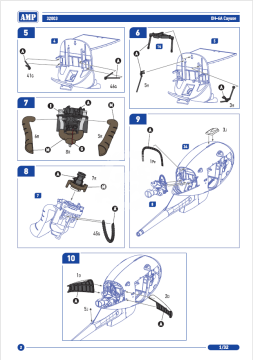 Hughes OH-6 Cayuse - AMP 32003 skala 1/32