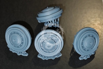 Vaz Lada / AZLK wheels ( type 3 ) + convers - Start43 St138 skala 1/24