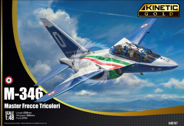 PRZEDSPRZEDAZ - M346 Frecce Tricolori Gold Series - Kinetic K48167 skala 1/48