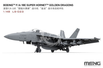 Boeing F/A-18E Super Hornet Golden Dragons - MENG-Model LS-023 skala 1/48