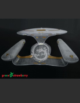 03717 USS Enterprise NCC-1701-D Green Strawberry
