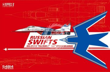 MiG-29 9-13 Fulcrum-C Russian Swifts - Great Wall Hobby GWH S4814 skala 1/48