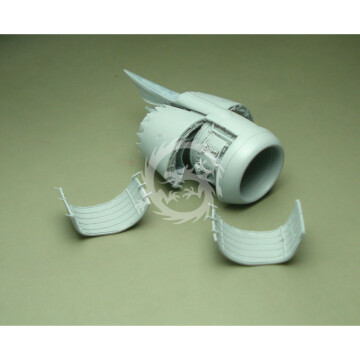 Żywiczny dodatek CFM LEAP-1B - 738MAX (left side) Laci LAC144032 skala 1/144