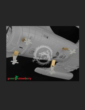 13221 U.S.S. Voyager NCC-74656 – Landing gear Green Strawberry for Star Trek scale 1/670