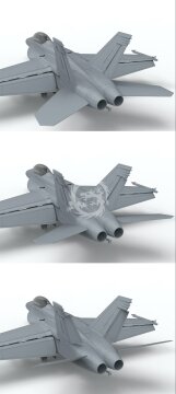 F/A-18F Super Hornet Meng  LS-013 skala 1/48