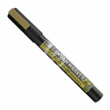Marker w kolorze białego złota -Gundam Marker - EX White Gold  XGM-07 Mr.Hobby