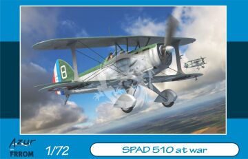 Spad 510 at war Azur FR0050 skala 1/72 