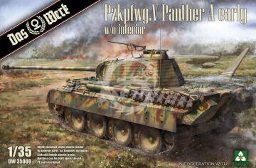 Pz.Kpfw.V Sd.Kfz. 171 Panther Ausf. A Early w/o interior Das Werk DW35009 skala 1/35