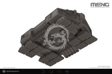 PREORDER - Dune Spice Harvester (Size: 100mm x 65mm x 27mm) Meng Model MMS-013 skala 1/900