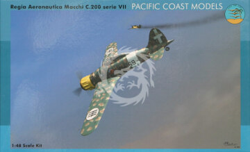 Italian IIWW fighter Macchi C.200 Serie VII Pacific Coast Models 48001 skala 1/48