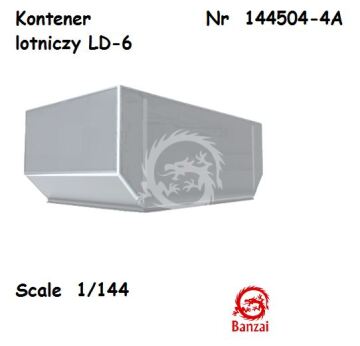 Kontener lotniczy LD-6 - Banzai 144504-4A skala 1/144