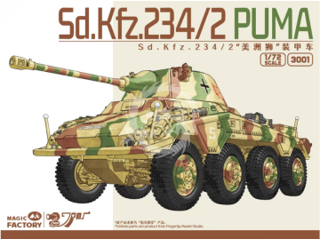 Sd.Kfz.234/2 Puma - Magic Factory 3001 skala 1/72