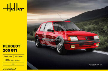 Peugeot 205 GTI -  Heller 82705 skala 1/24