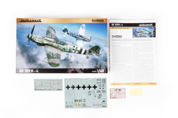 Bf 109K-4 - Eduard Plastic Kits 82166 skala 1/48