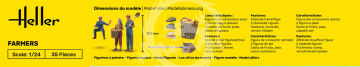  STARTER KIT Farmers - Heller 58752 skala 1/24 
