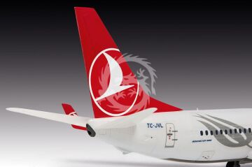 Model Set Boeing 737-800 Turkish Airlines Revell 63772 skala 1/144