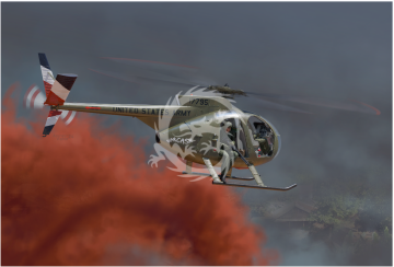 Hughes OH-6 Cayuse - AMP 32003 skala 1/32