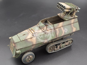 Somua Nebelwefer 42 - KM Model KM-72007 Wydruk 3D skala 1/72 