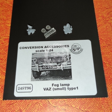 Fog lamp VAZ  (smoll) type1 2pcs clear - Start43 St96c skala 1/24