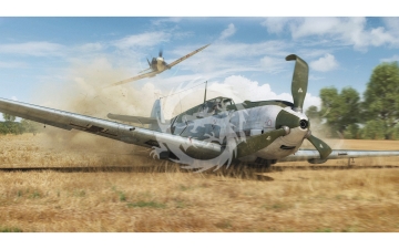 Messerschmitt Bf109E-3/E-4 Airfix A05120B skala 1/48