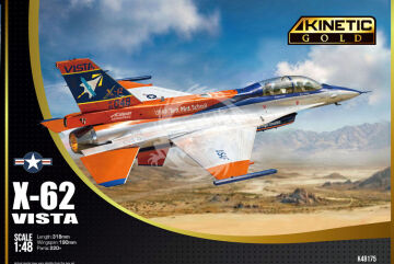 PRZEDSPRZEDAZ -  X-62 VISTA - KINETIC K48175 skala 1/48 