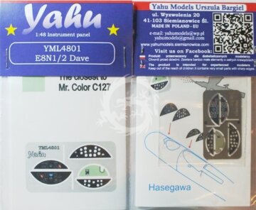 E8N1/2 Dave Hasegawa - Yahu Models YML4801 skala 1/48