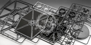 DUŻY TIE Fighter Special Forces Revell 06745 skala 1/35
