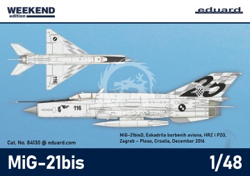 MiG-21bis Weekend Eduard 84130 skala 1/48