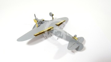 Elementy fototrawione klapy do  ŁaGG-3 (ICM) Ła-5 i Ła-5FN (ZVEZDA), Microdesign, MD048216, skala 1/48