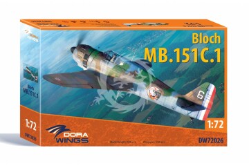 Bloch MB.151 C.1 Dora Wings 72026 skala 1/72