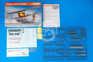 Model plastikowy Fokker D.VII (OAW) ProfiPACK Eduard 70131 skala 1/72